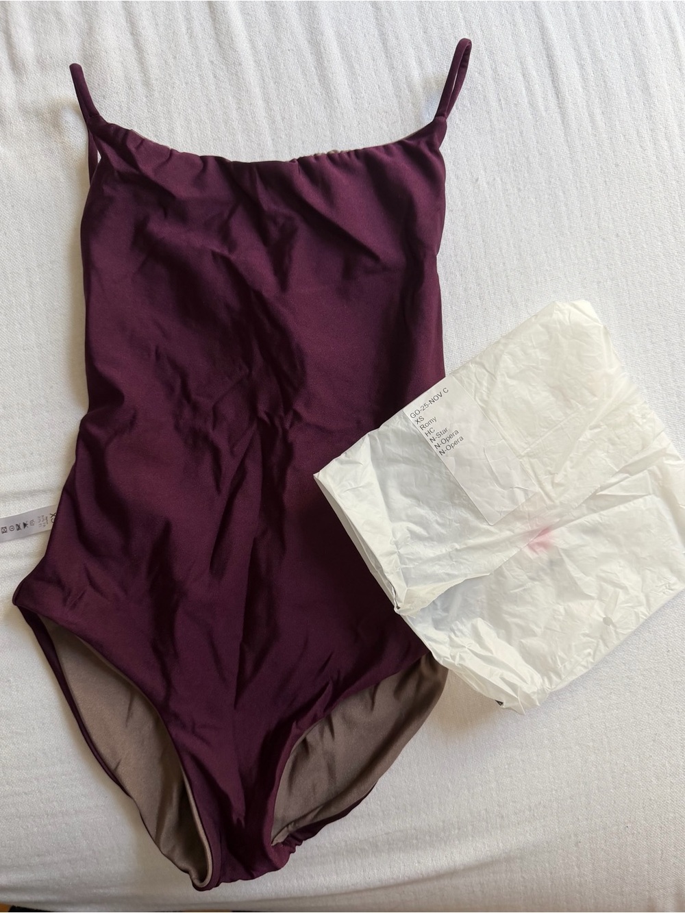 Yumiko Leotard Romy style Reveraible  No longer available Rare hard to find XS